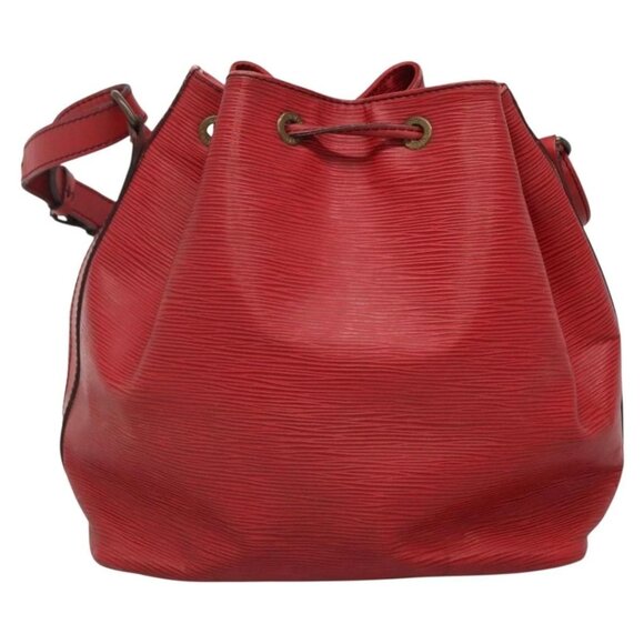 LOUIS VUITTON Epi Petit Noe Shoulder Bag Red - Picture 2 of 15